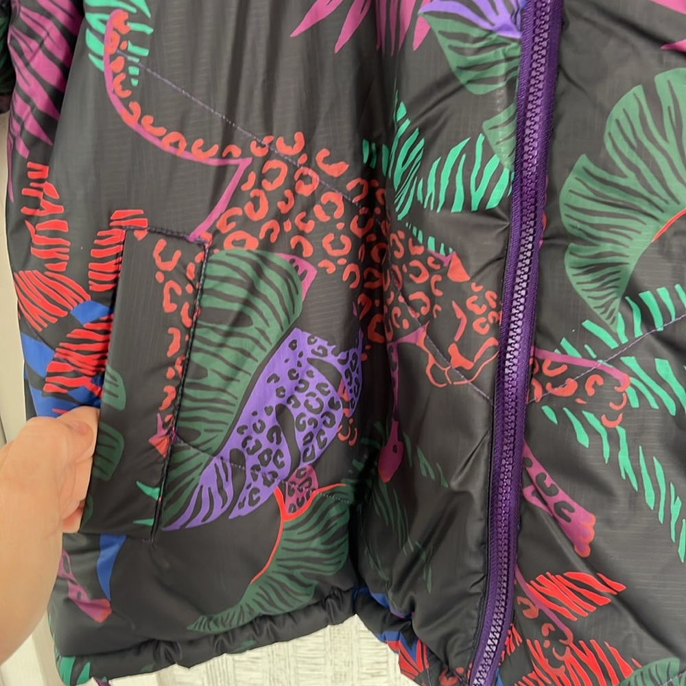 Farm Rio Multicolor Patchwork Jacket - image 7